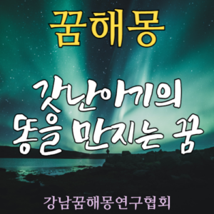 꿈해몽 갓난아이 똥