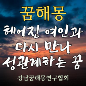 꿈해몽 헤어진 여인 성관계