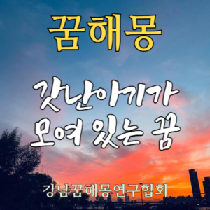 꿈해몽 갓난아기