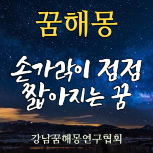 꿈해몽 손가락
