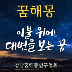 꿈해몽 이불 대변
