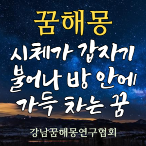 꿈해몽 방안 시체
