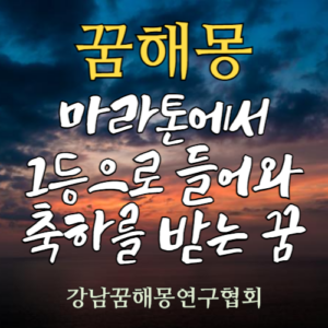 꿈해몽 마라톤 