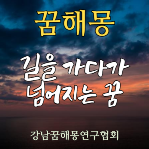 꿈해몽 길 넘어지는